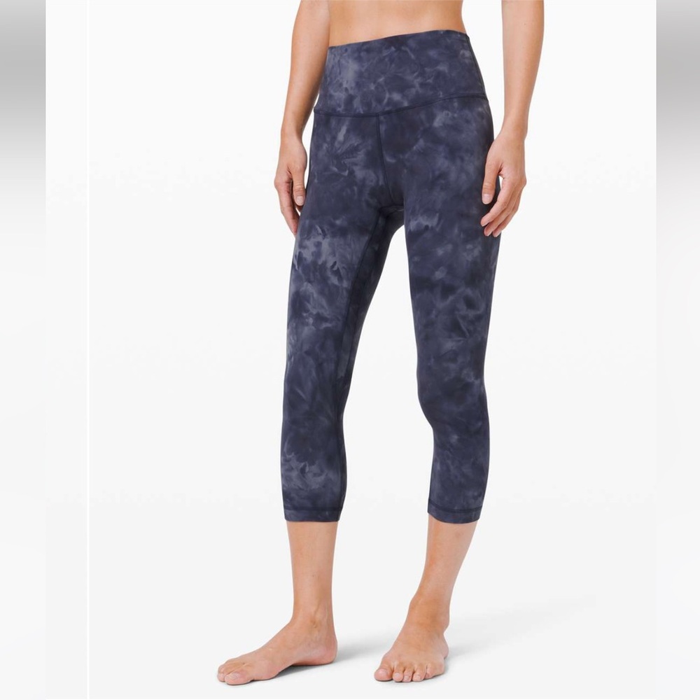 Lululemon Align Crop 21" in Diamond Dye